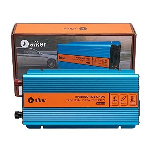 INVERSOR DE POTENCIA AUTOMOTIVO PURO SAIDA 220V 1000VA  AITEK AIN-1012P
