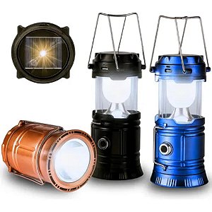 LANTERNA LAMPIAO DE CAMPING COM 5 LEDS 1 LED DE 1W ALIM BIVOLT AC 110 -220V LT-5800A