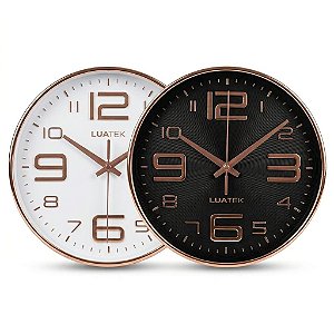 RELOGIO DE PAREDE - MARCA LUATEK - ZB-3023A