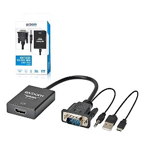 CABO COM CONECTOR CONVERSOR DE VGA PARA HDMI CC-VHA30