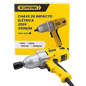 CHAVE DE IMPACTO ELETRICA VOLTAGEM 220V BOM-9610 SP