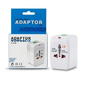 ADAPTADOR TOMADA UNIVERSAL PARA VIAGEM D-Y7-002