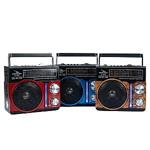 CAIXA SOM BLUETOOTH RADIO D-1602