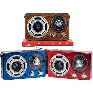 CAIXA SOM BLUETOOTH RADIO D-1605