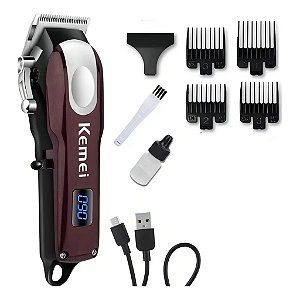 MAQUINA DE CORTA CABELO KEMEI KM-2606