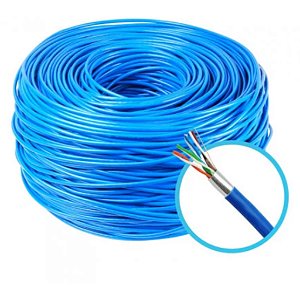 CABO PARA CFTV 4P AZUL - 305 MT 2FLEX PREMIUM