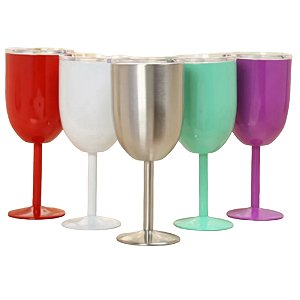 TAÇA DE VINHO COPO TERMICO DE METAL MO-ST-J01
