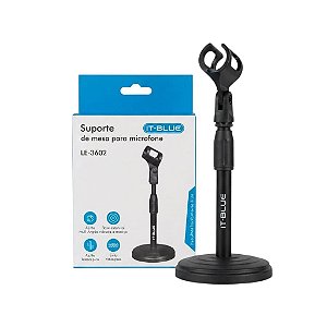 SUPORTE DE MESA PARA MICROFONE LE-3602