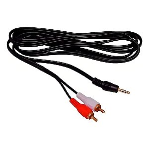 CABO COM CONECTOR P2 PARA 2RCA V-LE-1008-3M