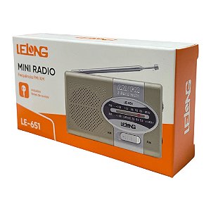 RADIO AM/FM PORTATIL LE-651