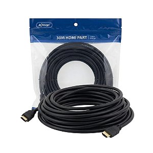 CABO HDMI PARA HDMI COMPRIMENTO 30M KNUP - KP-YP5000 30M