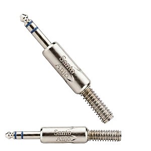 CONECTOR P10 ESTEREO PLG P10 NINJA ST - SANTO ANGELO