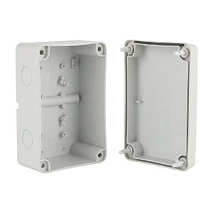 CAIXA ORGANIZADORA MEDIA RESISTENTE A AGUA BRANCA  15,5 X11 X 7,5 CM - GIMIX1554