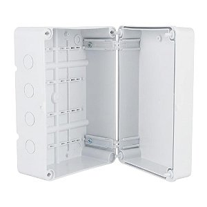 CAIXA ORGANIZADORA GRANDE 18,3 X 26 X 12 CM RESISTENTE A AGUA BRANCA G - GIMIX1561