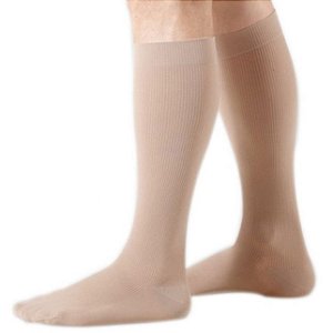 Meia Selecta 30-40 mmHg Dynamic Cotton Meia Coxa Unissex Ponteira Aberta