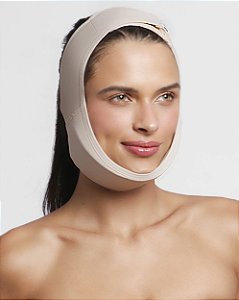 Máscara Facial C/ Placa para Compressão na Papada