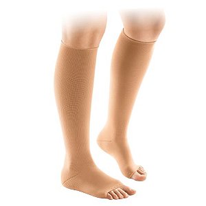 VENOSAN FLAT SOFT AD 20-30 MMHG PE ABERTO BEGE