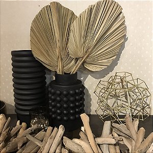 Vaso  bolas preto
