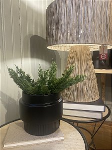 Vaso engrenagem preto