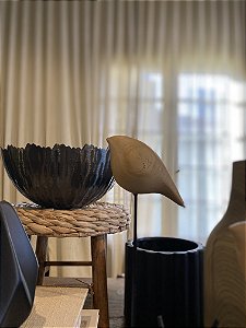 Escultura pássaro alto