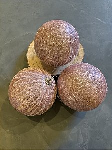Jogo de bolas rose 10cm