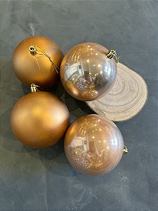 Jogo de bolas mistas bronze 10cm