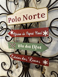 Placa - Polo Norte