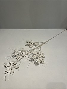 Galho decor branco 75cm