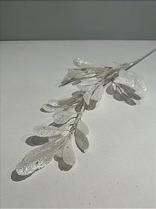 Galho folha branco
