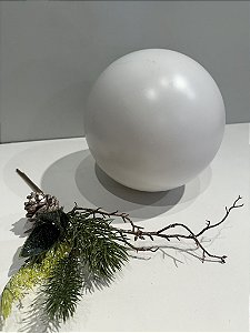 Bola branca fosca 20cm