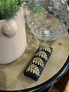 Porta guardanapo dourado