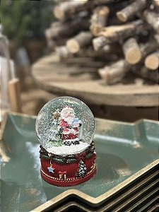 Globo de neve papai noel