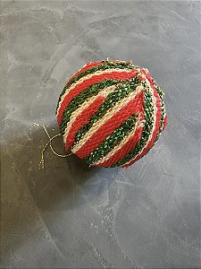 Bola natal colorida 10cm