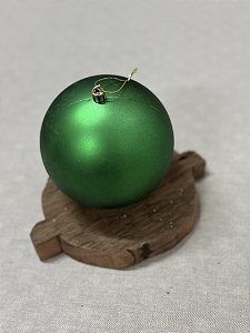 Bola verde fosca 12cm