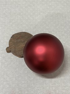 Bola vermelha fosca 20cm