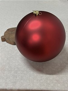 Bola vermelha fosca 25cm