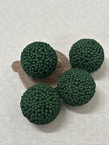 Jogo de bolas flocos verde