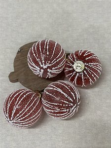 Jogo de bolas vermelhas com branco