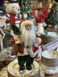 Papai noel vermelho e verde