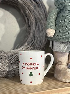 Caneca preferida do papai noel