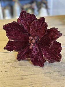 Poinsetia luxe vermelha