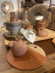 Tábua em cerâmica terracota