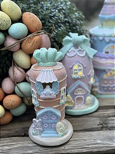Casinha decorativa cenoura com led