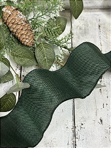 Fita decorativa verde