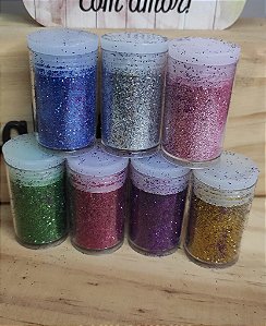 Gillter para marcação prata