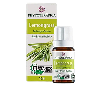 Óleo Essencial Lemongrass Orgânico 10ml