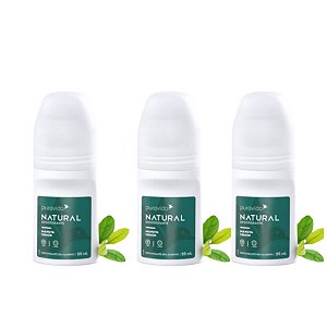Kit 3 Desodorante Manuya lemon Pura Vida