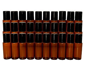 Kit 30 - Vidrinho Roll On Ambar 5ml Lojas Therapon