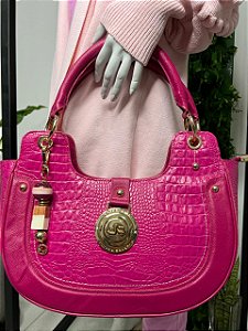 BOLSA HOBO ROSA