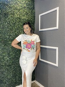 Saia flor